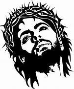 Image result for Christ Black and White