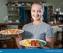 Image result for Tired Waitress Serving Food