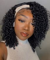 Image result for Curly Half Wigs with Headband