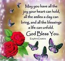 Image result for God Bless You All Quotes