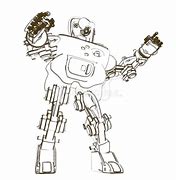 Image result for Humanoid Robot Sketch