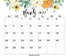 Image result for March 10 Calendar