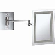 Image result for Wall Mounted Lighted Makeup Mirror