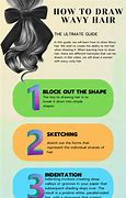 Image result for How to Draw Long Wavy Hair