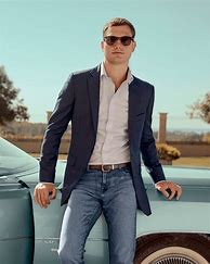 Image result for White Jeans and Blazer