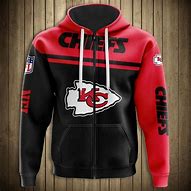 Image result for KC Chiefs Zip Up Hoodie