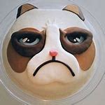 Image result for Grumpy Cat Cake