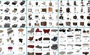 Image result for SketchUp Furniture Design