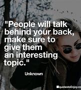 Image result for People Talking Behind Your Back