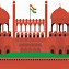 Image result for Red Fort Clip Art