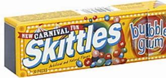 Image result for Skittles Bubble Gum