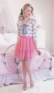 Image result for Girly Girl Outfits Skirts