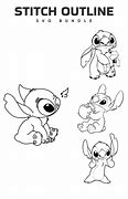 Image result for Disney Stitch Black and White