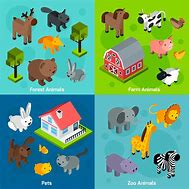 Image result for Isometric Animals