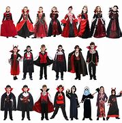 Image result for Girls Vampire Costume with Cape