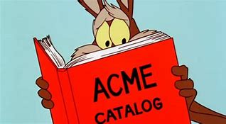 Image result for Wiley Coyote Acme Anvil