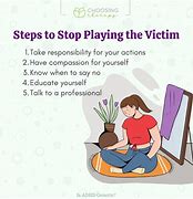 Image result for Victim Mentality Activities