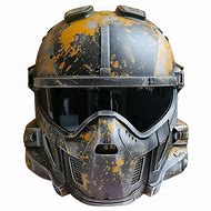 Image result for Metallic Ball Helmet