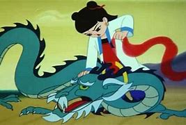 Image result for Nezha Defeats the Dragon King