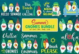 Image result for Summer Gnome SVG