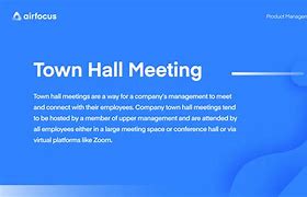 Image result for Union Town Hall Meeting