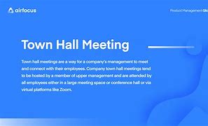 Image result for Cozy Town Hall Meeting