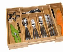 Image result for Utensil Drawer Organizer Tray