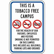 Image result for No Tobacco Use Signs