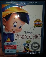 Image result for Disney Pinocchio DVD