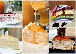 Image result for Mille Crepe Cake