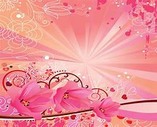 Image result for Pink Round Flower Design