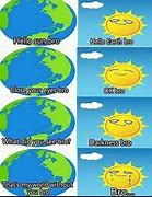 Image result for The Sun in Finally Here Meme