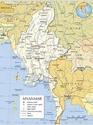 Image result for Myanmar Map Wallpaper