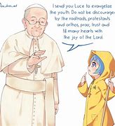 Image result for Vatican Anime Mascot