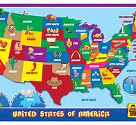 Image result for United States Map Kids