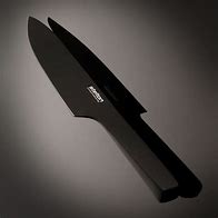 Image result for Kitchen Knife Black Handle