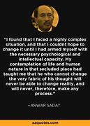 Image result for Sadat Anwar Quote Israel