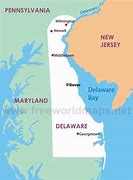 Image result for United States Map Delaware