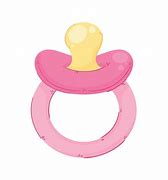 Image result for Pink Baby Pacifier