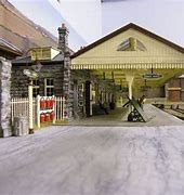 Image result for Model Railway Station Buildings