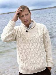 Image result for Sweater with White Collar