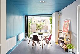 Image result for Blue Dining Room Ceiling