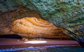 Image result for Benagil Beach Algarve Portugal