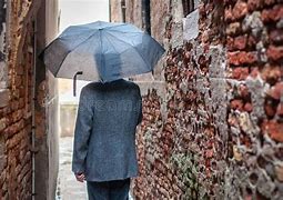 Image result for Man Walking in the Rain Sideways