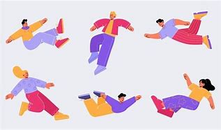 Image result for Floating People Drawings