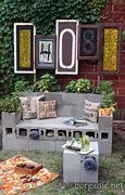 Image result for DIY Cinder Block Projects