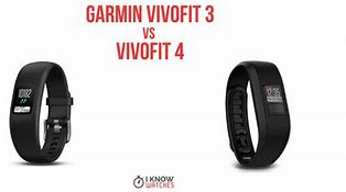 Image result for Garmin Vivofit 3 vs 4