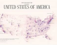 Image result for USA Density Map