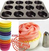 Image result for Pink Cupcake On Tray