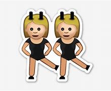 Image result for Twin Dancing. Emoji